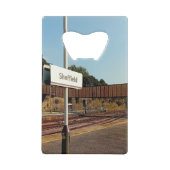 Bahnhof Sheffield Geldbeutel Flaschenöffner (Rückseite)