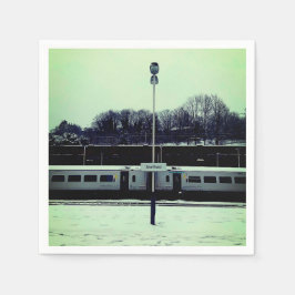 Bahnhof Sheffield Serviette