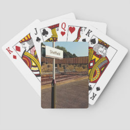 Bahnhof Sheffield Spielkarten