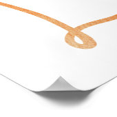 Bahnhof Spritz | Süßes Zitrusgetränk Hochzeitsgetr Poster (Ecke)