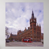 Bahnhof St Pancras Poster (Vorne)