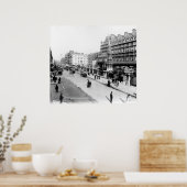 Bahnhof Strand und Charing Cross, London Poster (Küche)