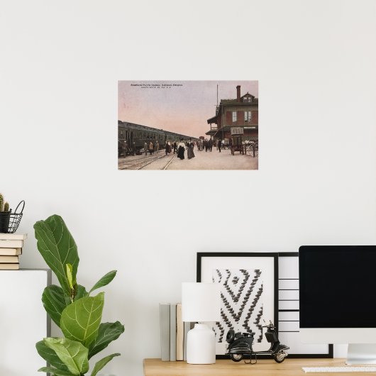 Bahnhof Südpazifik Poster (Heimbüro)