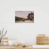 Bahnhof Südpazifik Poster (Küche)