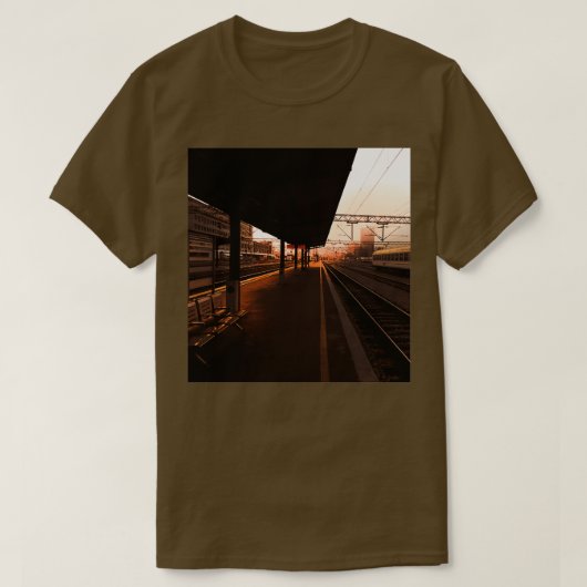 Bahnhof Sunrise T-Shirt (Design vorne)