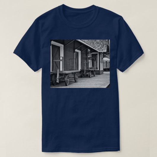 Bahnhof T-Shirt (Design vorne)