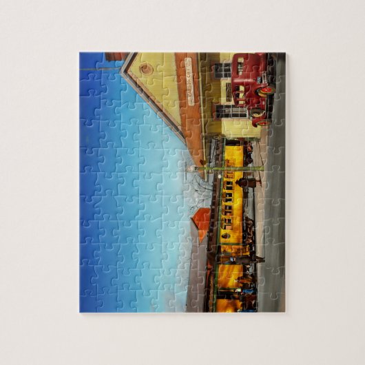Bahnhof - The Virginia & Truckee 1940 Puzzle (Vertikal)