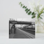 Bahnhof Tile Hill Postkarte (Stehend Vorderseite)