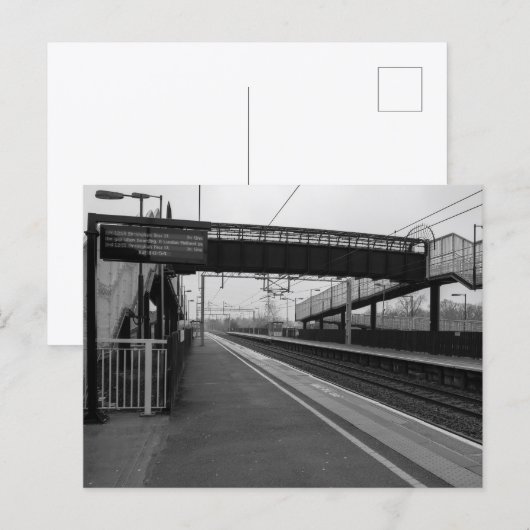 Bahnhof Tile Hill Postkarte (Vorne/Hinten)