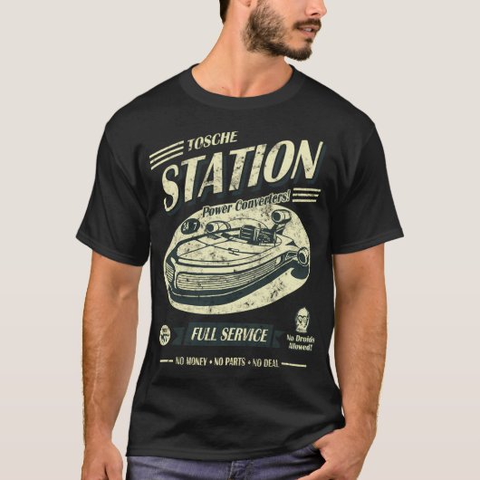 Bahnhof Tosche T-Shirt (Vorderseite)