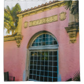 Bahnhof Tropical Duschvorhang (Vorderseite)