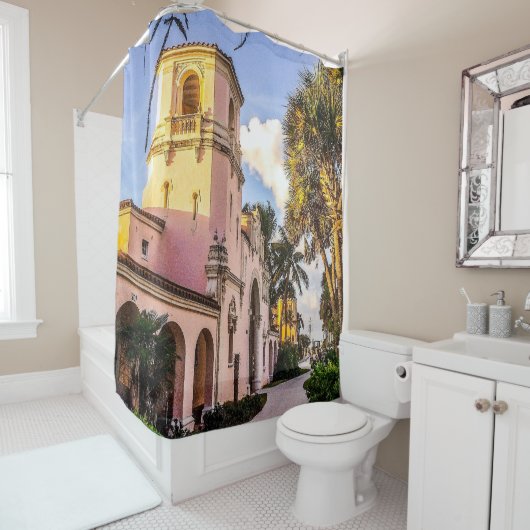 Bahnhof Tropical Duschvorhang (Beispiel)