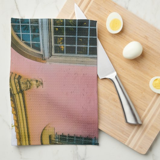 Bahnhof Tropical Geschirrtuch (Viertel Falte)