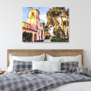 Bahnhof Tropical Leinwanddruck