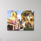 Bahnhof Tropical Leinwanddruck (Vorderseite)