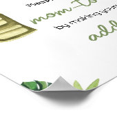 Bahnhof "Tropical Safari Jungle Animals Envelope" Poster (Ecke)