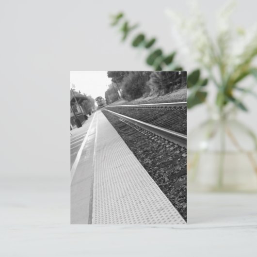 Bahnhof Ventura Postkarte (Stehend Vorderseite)