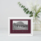 Bahnhof Vintag Manchester Postkarte (Stehend Vorderseite)