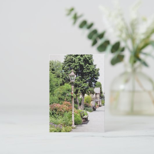 BAHNHOF VISITENKARTE (Stehend Vorderseite)