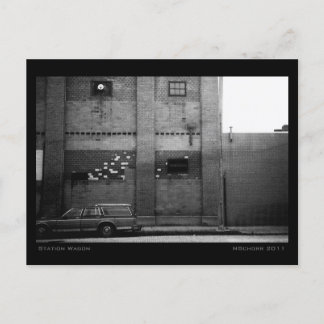 Bahnhof Wagban City Industrial City Postkarte