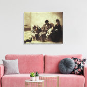 Bahnhof Wayside Leinwanddruck (Insitu (Wohnzimmer))