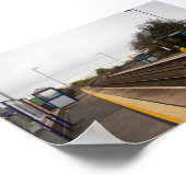 Bahnhof Whitley Bridge Poster (Ecke)