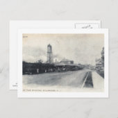 Bahnhof, Wildwood, New Jersey Vintag Postkarte (Vorne/Hinten)