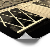 Bahnhof Wisconsin Poster (Ecke)