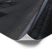 Bahnhof York, England - Poster (Ecke)