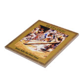 Bahnhöfe des Kreuzes Nr. 3 des 15 Jesus Falls 1st Fliese (Seite)