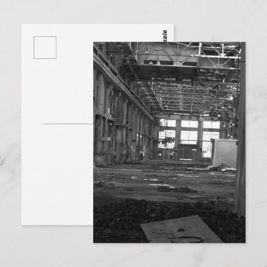 Bahnhöfe Postkarte (Vorne/Hinten)