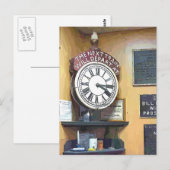 BAHNHÖFE POSTKARTE (Vorne/Hinten)