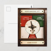 BAHNHÖFE POSTKARTE (Vorne/Hinten)