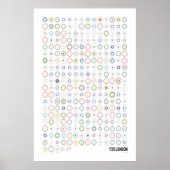 Bahnhöfe und Linien: London (Licht) Poster (Vorne)