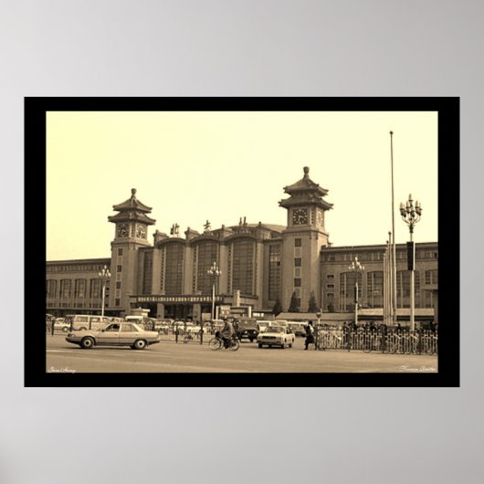 Bahnhofplakat Poster (Vorne)