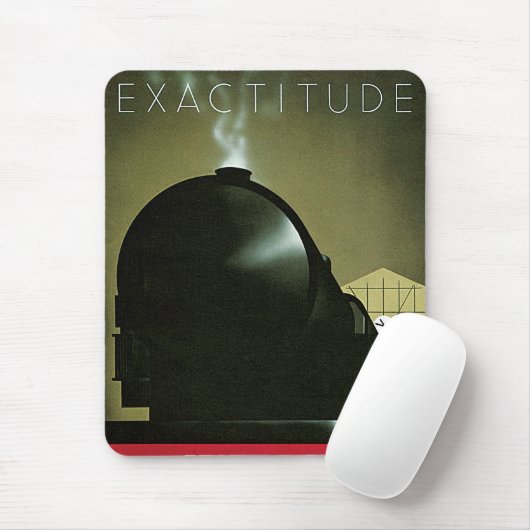 Bahnhofposter Mousepad (Mit Mouse)