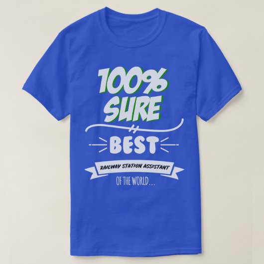 Bahnhofsassistent Funny Slogan Hobby T-Shirt (Design vorne)