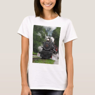 Bahnhofsbahnhof Motor Schiene Kunst T-Shirt
