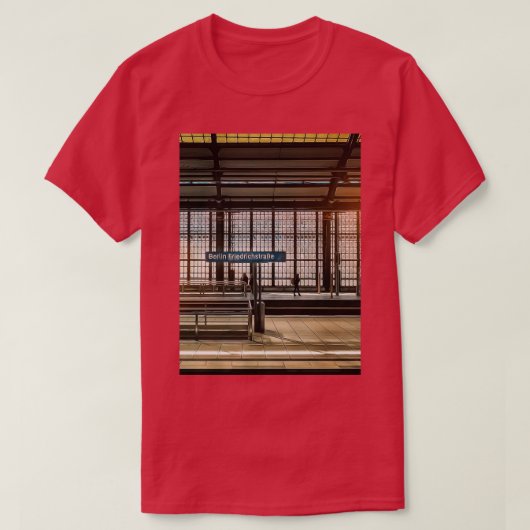 Bahnhofsbahnhof - Verkehr T-Shirt (Design vorne)