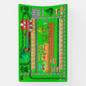 Bahnhofstrassen für Personenkraftwagen 2 1/2' x 4' Banner (Vertikal)