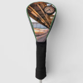 Bahnhofsuhr Golf Headcover (Vorderseite)