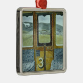 Bahnlandschaft (von Eric Ravilious) Ornament Aus Metall (Rechts)