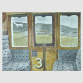 Bahnlandschaft (von Eric Ravilious) Seidenpapier