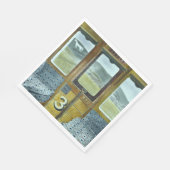 Bahnlandschaft (von Eric Ravilious) Serviette (Ecke)