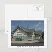 Bahnpostkarte Postkarte (Vorne/Hinten)