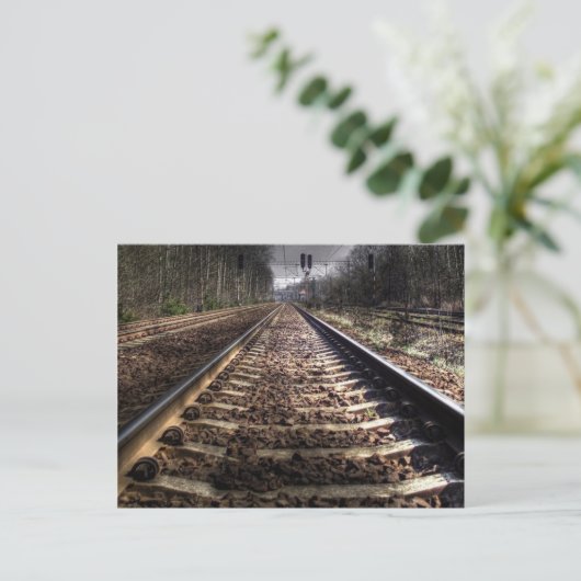 Bahnspur Postkarte (Stehend Vorderseite)