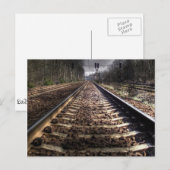 Bahnspur Postkarte (Vorne/Hinten)