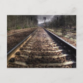 Bahnspur Postkarte (Vorderseite)