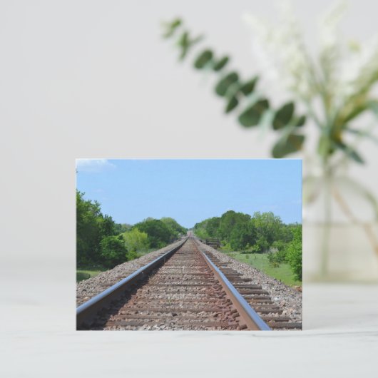 Bahnspur Postkarte (Stehend Vorderseite)