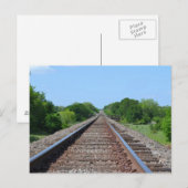 Bahnspur Postkarte (Vorne/Hinten)